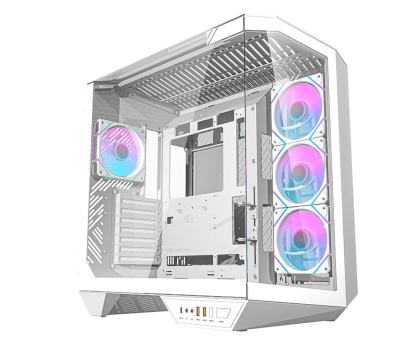 Obudowa DarkFlash DY470 White 4 Fans GPU Holder DY470 fans+holder Wh